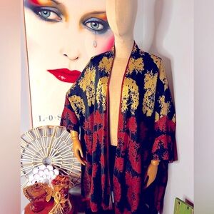 MarlaWynne Oversized Cardigan Kimono